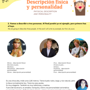 Physical description  and personality